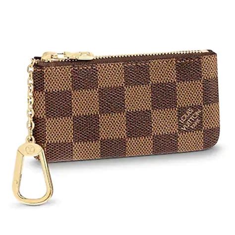 lv key pouch damier ebene|Key Pouch Damier Ebene .